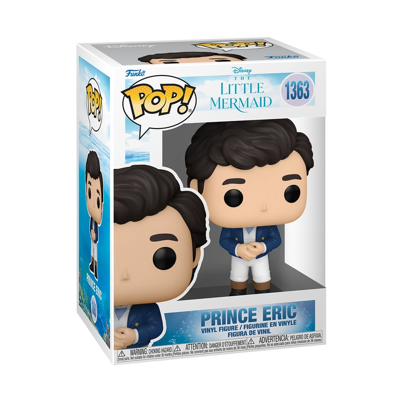 FUNKO Disney Little Mermaid Live Action Prince Eric Pop! Vinyl Figure #1363 - Image 2