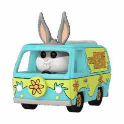 FUNKO Looney Tunes X Scooby Doo Mystery Machine With Bugs Bunny Deluxe Pop! Rides Vinyl