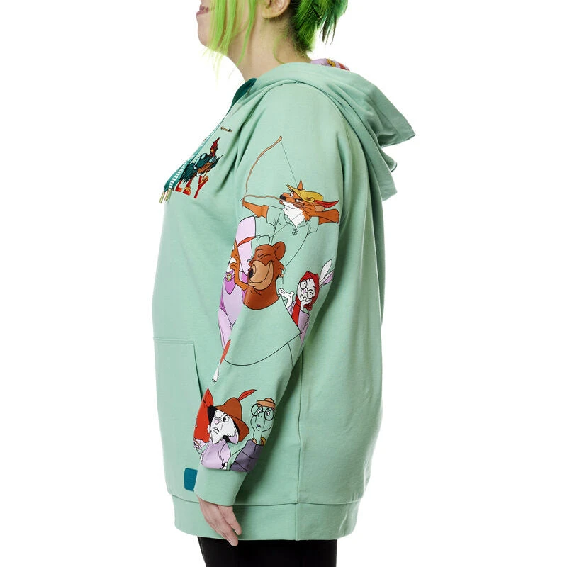 Loungefly Disney Robin Hood Unisex Hoodie - Image 2