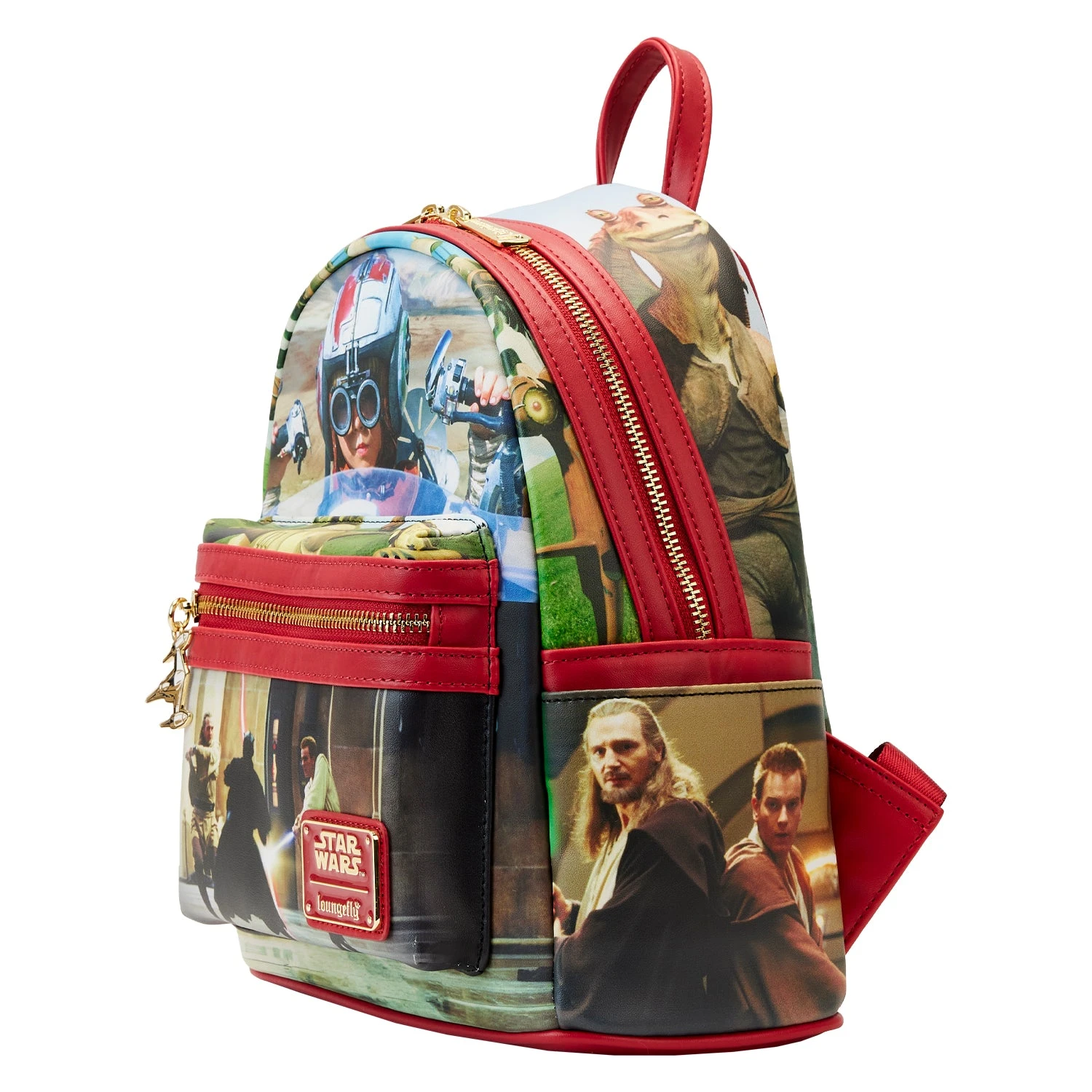 Loungefly Star Wars Scenes Series Phantom Menace Mini Backpack - Image 2