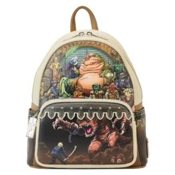 Loungefly Star Wars Return Of The Jedi 40th Anniversary Jabbas Palace Mini Backpack