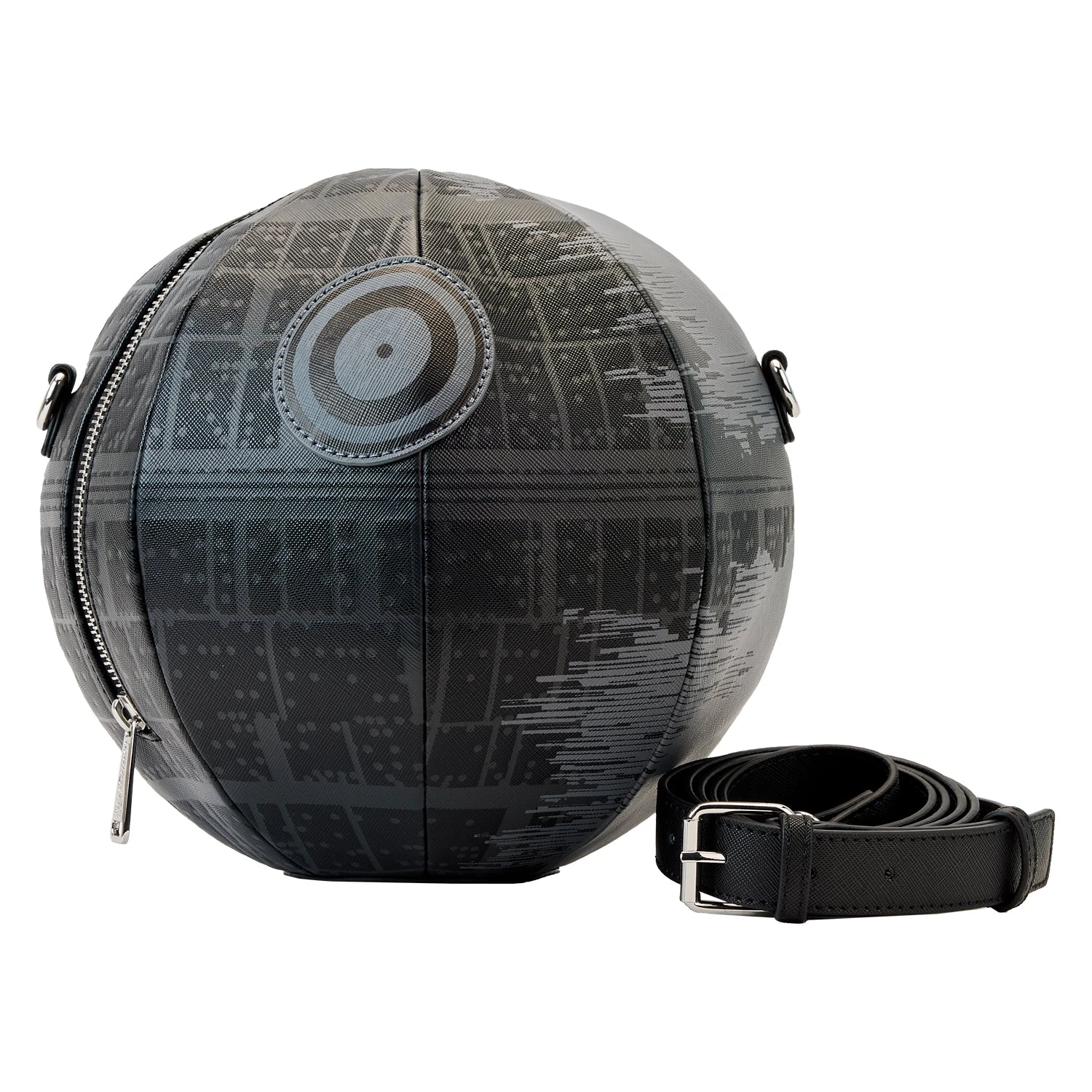 Loungefly Star Wars Return Of The Jedi 40th Anniversary Death Star Figural Crossbody Bag