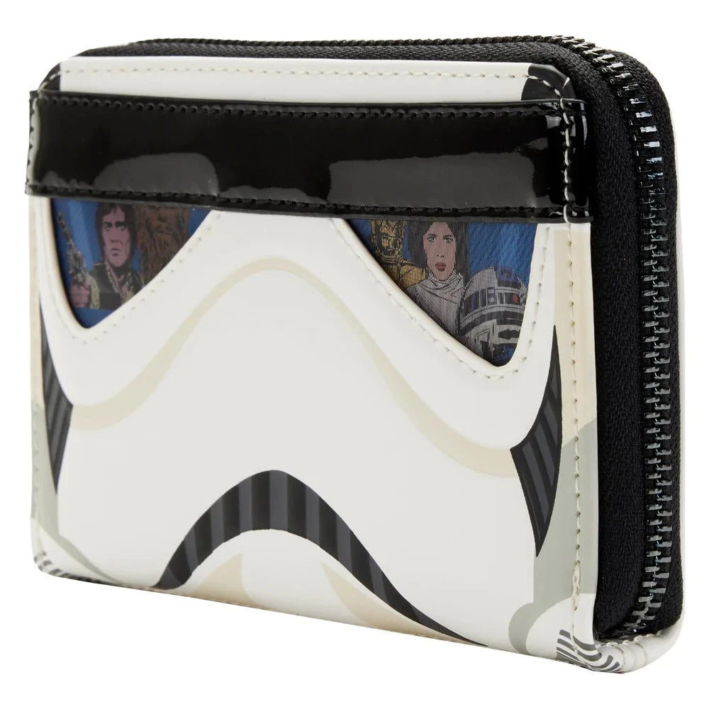 Loungefly Star Wars Stormtrooper Lenticular Ziparound Wallet - Image 2