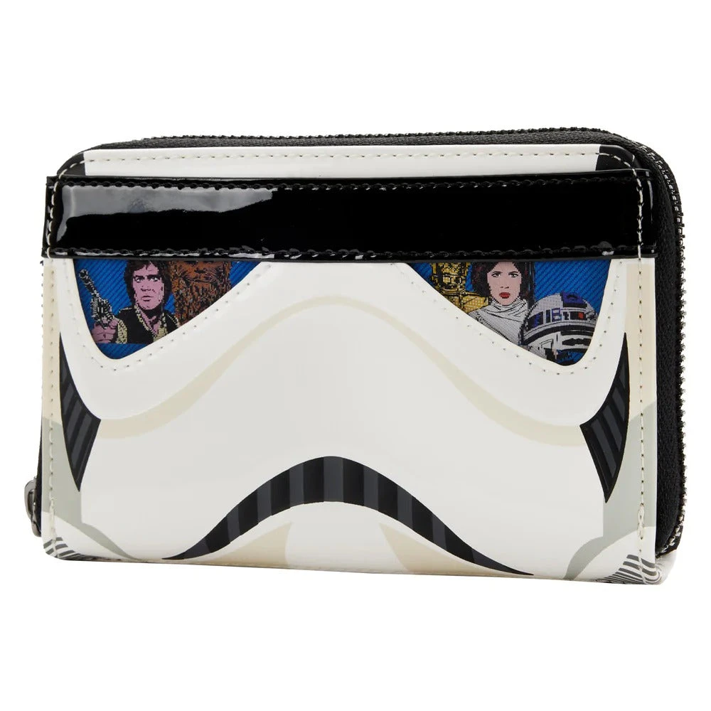 Loungefly Star Wars Stormtrooper Lenticular Ziparound Wallet - Image 3