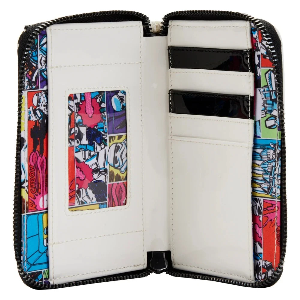 Loungefly Star Wars Stormtrooper Lenticular Ziparound Wallet - Image 5