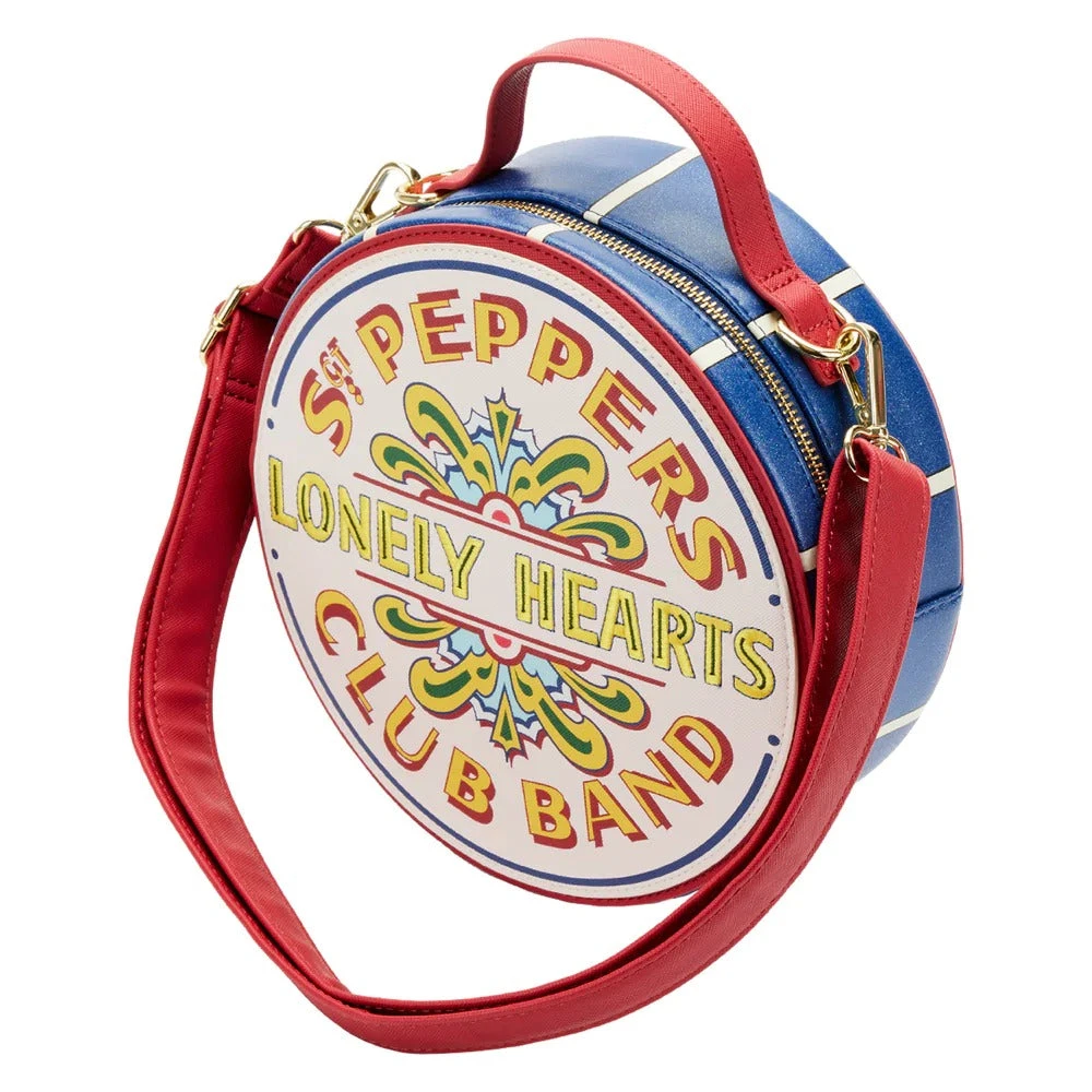 Loungefly The Beatles Sgt Peppers Drum Convertible Backpack - Image 3