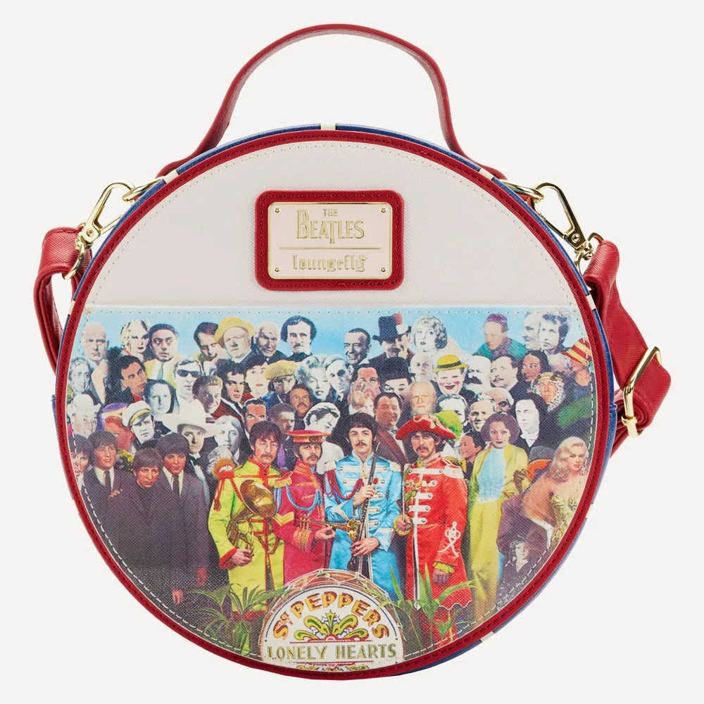 Loungefly The Beatles Sgt Peppers Drum Convertible Backpack - Image 4
