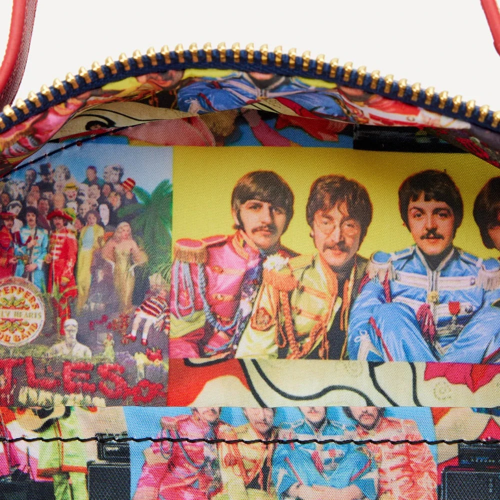 Loungefly The Beatles Sgt Peppers Drum Convertible Backpack - Image 5