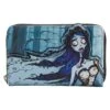 Loungefly Corpse Bride Emily Forest Ziparound Wallet