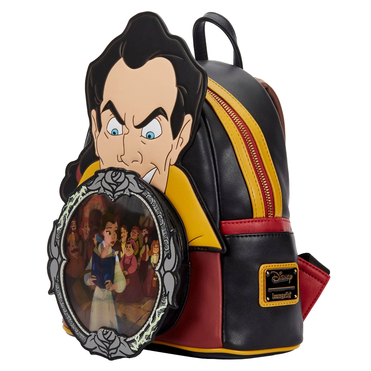 Loungefly Disney Villains Scene Gaston Mini Backpack - Image 3