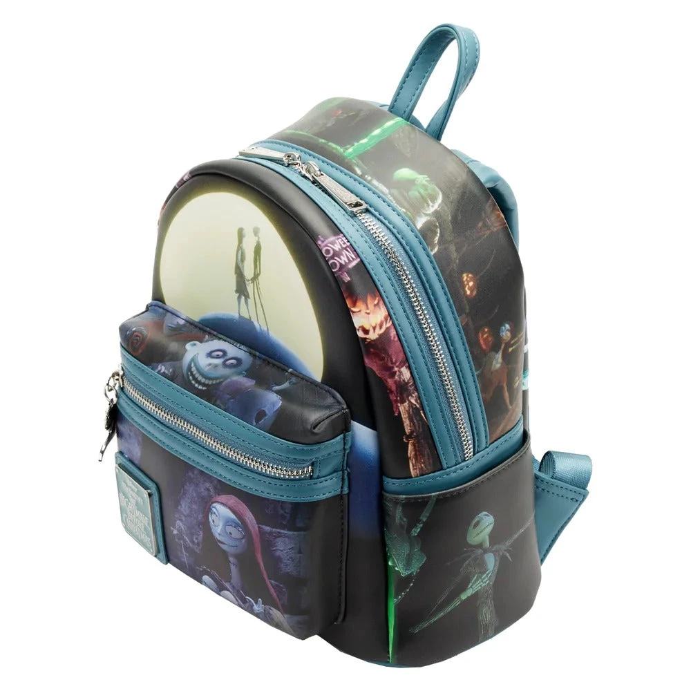 Loungefly Disney Nightmare Before Christmas Final Frame Mini Backpack - Image 2