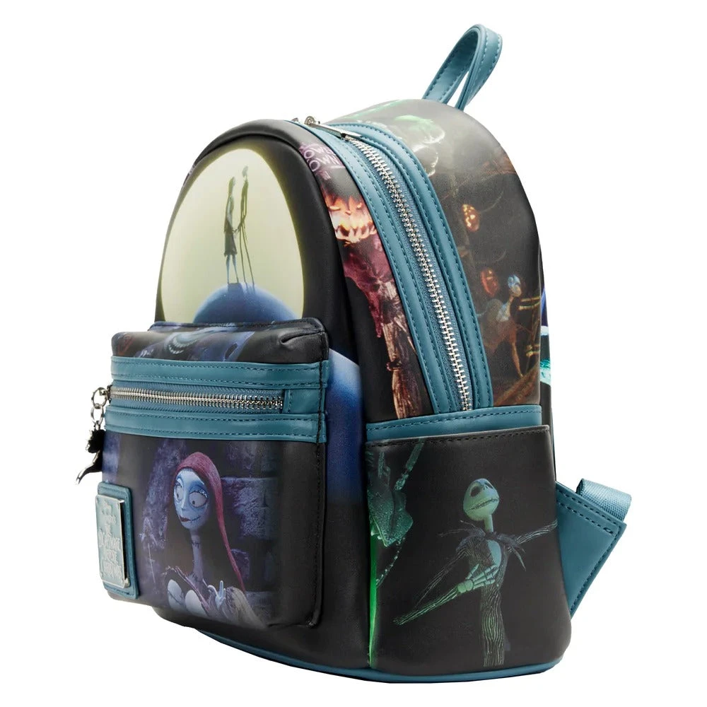 Loungefly Disney Nightmare Before Christmas Final Frame Mini Backpack - Image 3