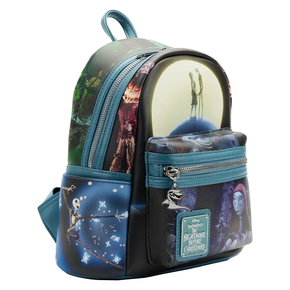 Loungefly Disney Nightmare Before Christmas Final Frame Mini Backpack - Image 4
