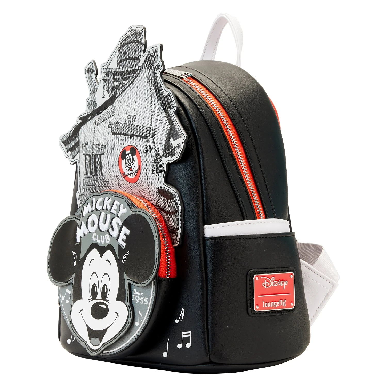 Loungefly Disney 100th Mickey Mouse Club Mini Backpack - Image 2