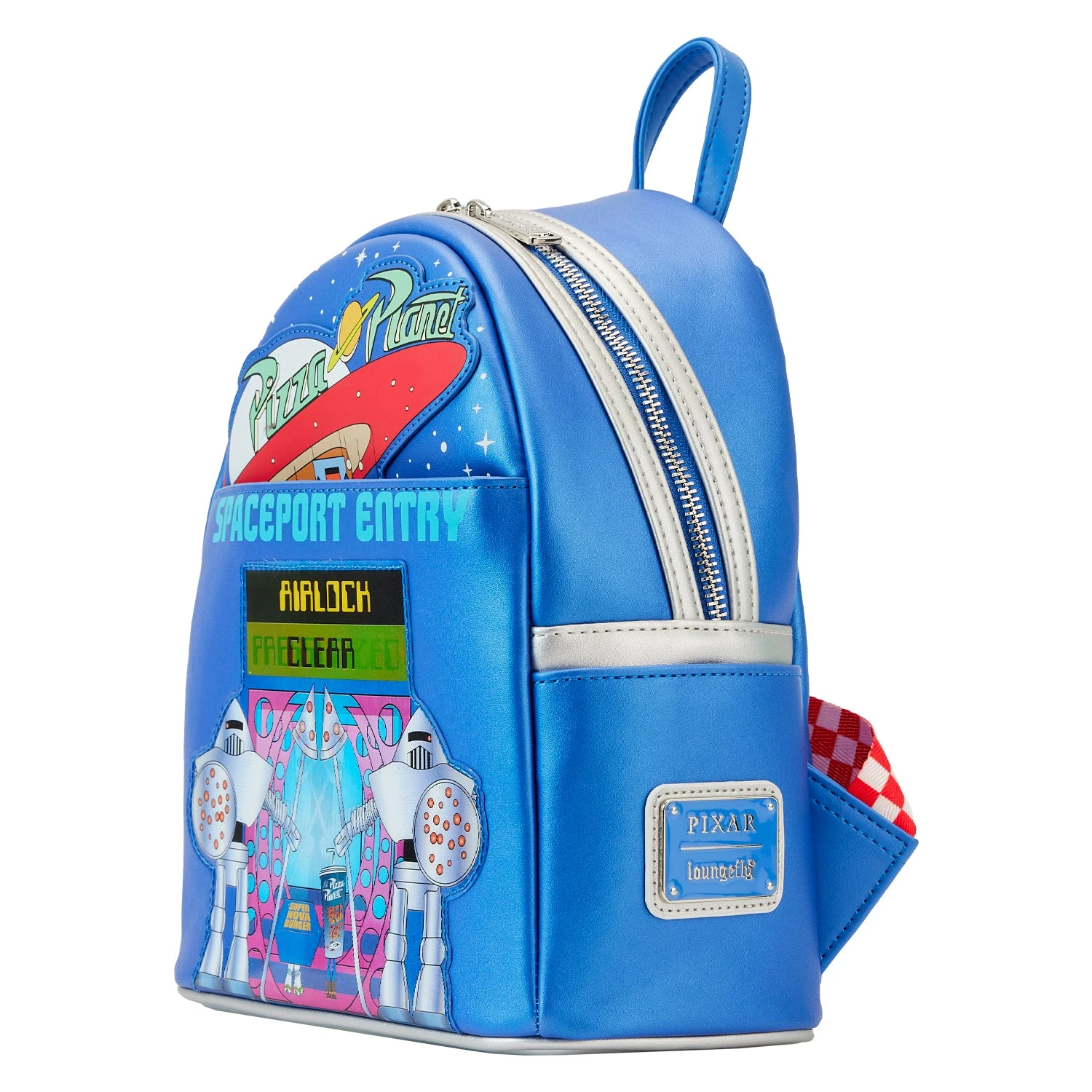 Loungefly Pixar Toy Story Pizza Planet Space Entry Mini Backpack - Image 3