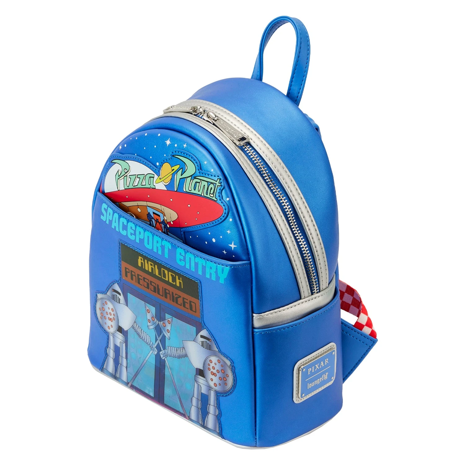 Loungefly Pixar Toy Story Pizza Planet Space Entry Mini Backpack - Image 4