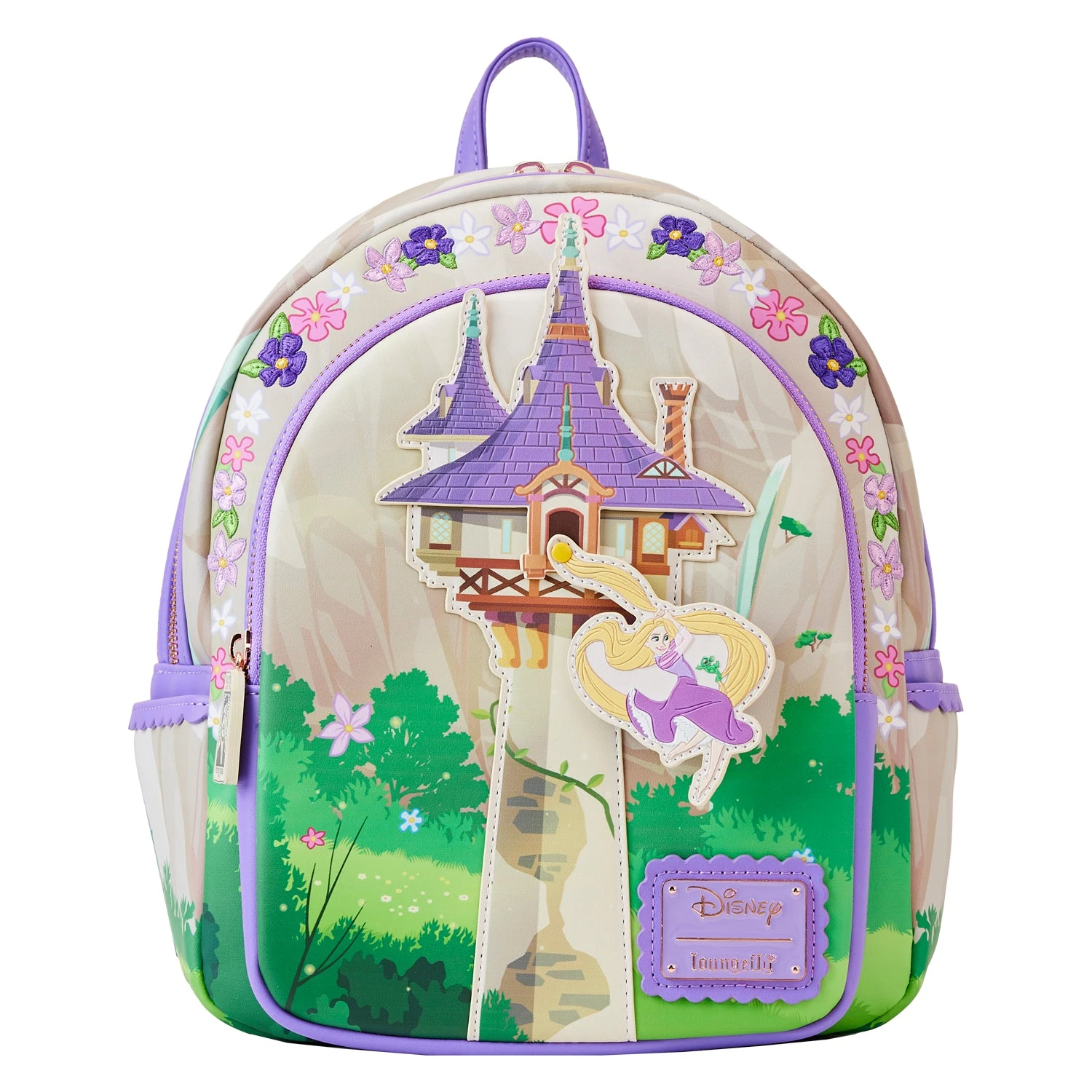 Loungefly Disney Tangled Rapunzel Swinging From Tower Mini Backpack - Image 2