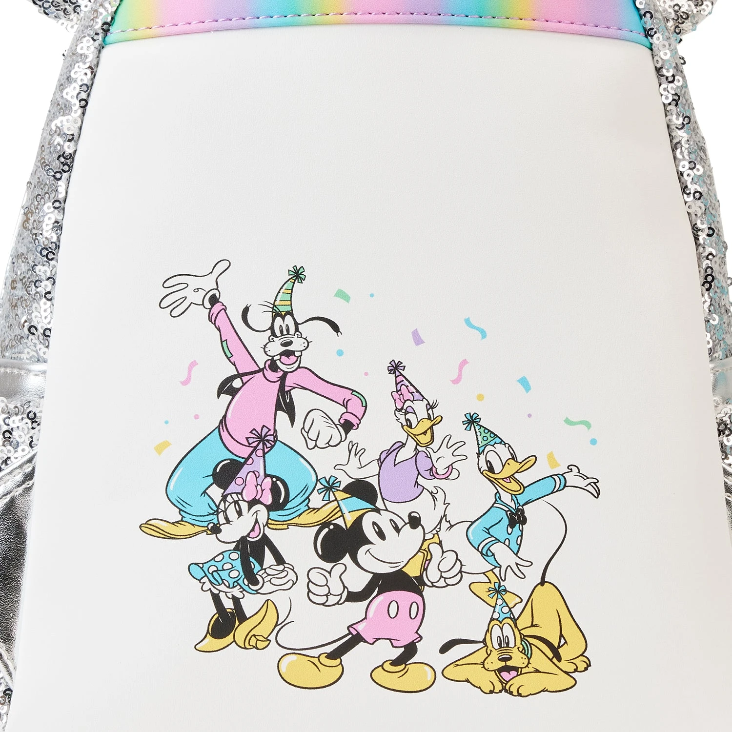 Loungefly Disney Mickey And Friends Birthday Celebration Mini Backpack - Image 6