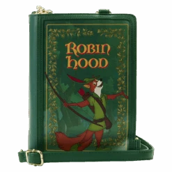 Loungefly Disney Classic Book Robin Hood Convertible Crossbody Bag