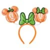 Loungefly Stitch Shoppe Disney Mickey And Minnie Mouse Pumpkin Balloon Ear Headband