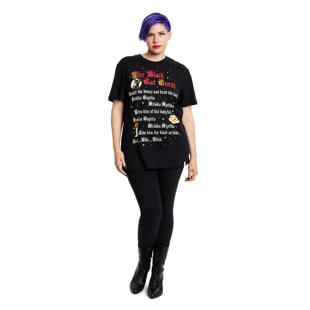 Loungefly Disney Hocus Pocus Binx Curse Unisex Tee - Image 9