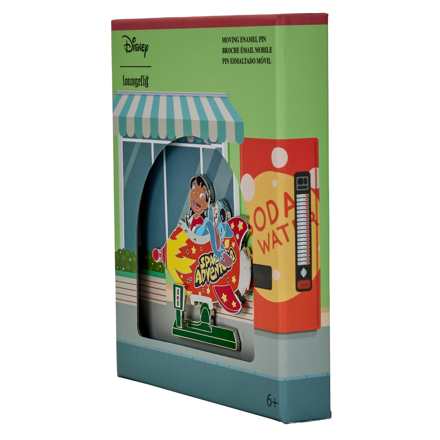 Loungefly Disney Lilo & Stitch Space Adventure 3" Collector Box Pin - Image 6
