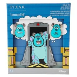 Loungefly Pixar Sully Door Mixed Emotions 4 Piece Pin Set