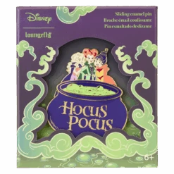Loungefly Disney Hocus Pocus Cauldron 3 Inch Collector Box Pin