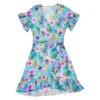 Loungefly Stitch Shoppe Disney Lilo And Stitch Tropical Wrap Ilana Dress