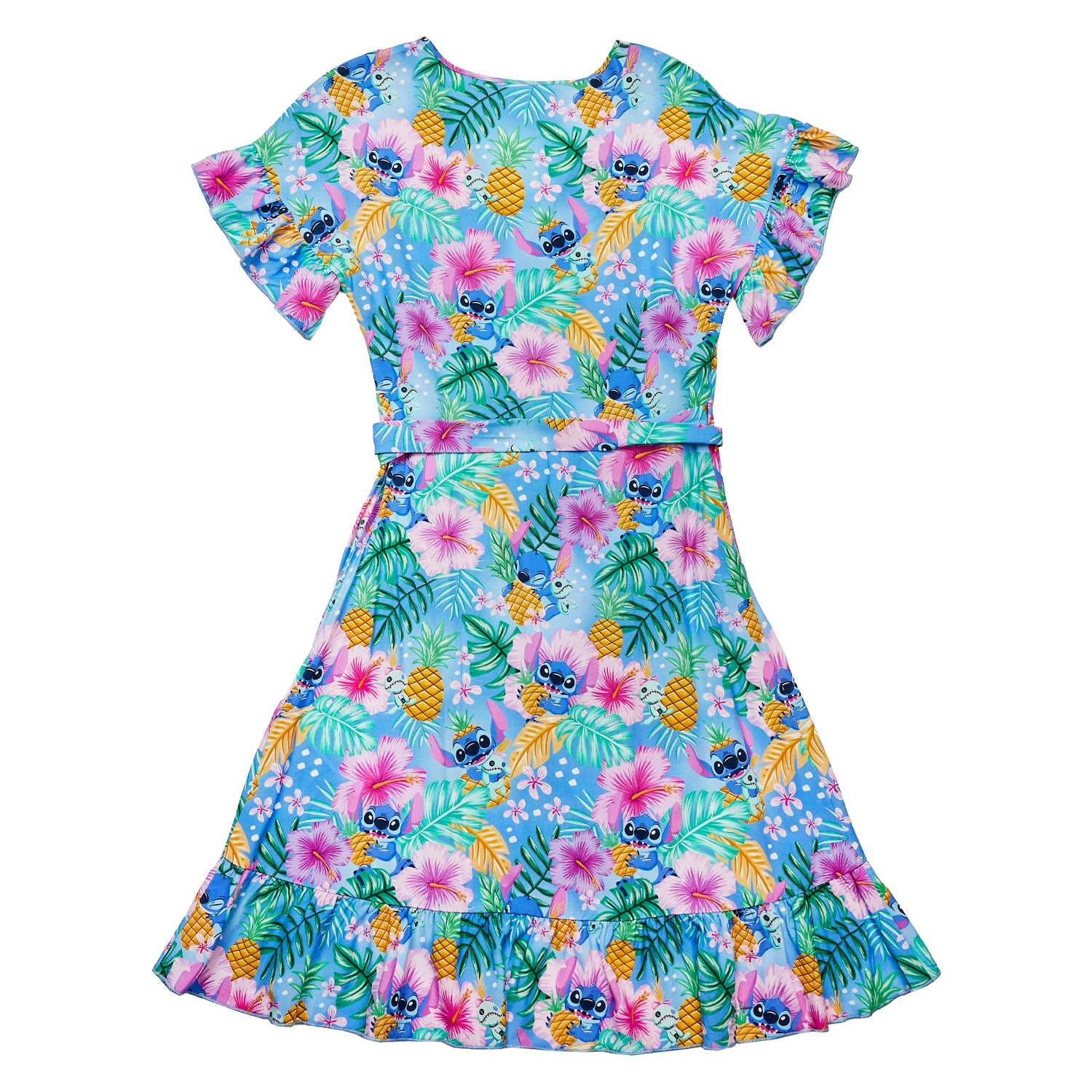 Loungefly Stitch Shoppe Disney Lilo And Stitch Tropical Wrap Ilana Dress - Image 2