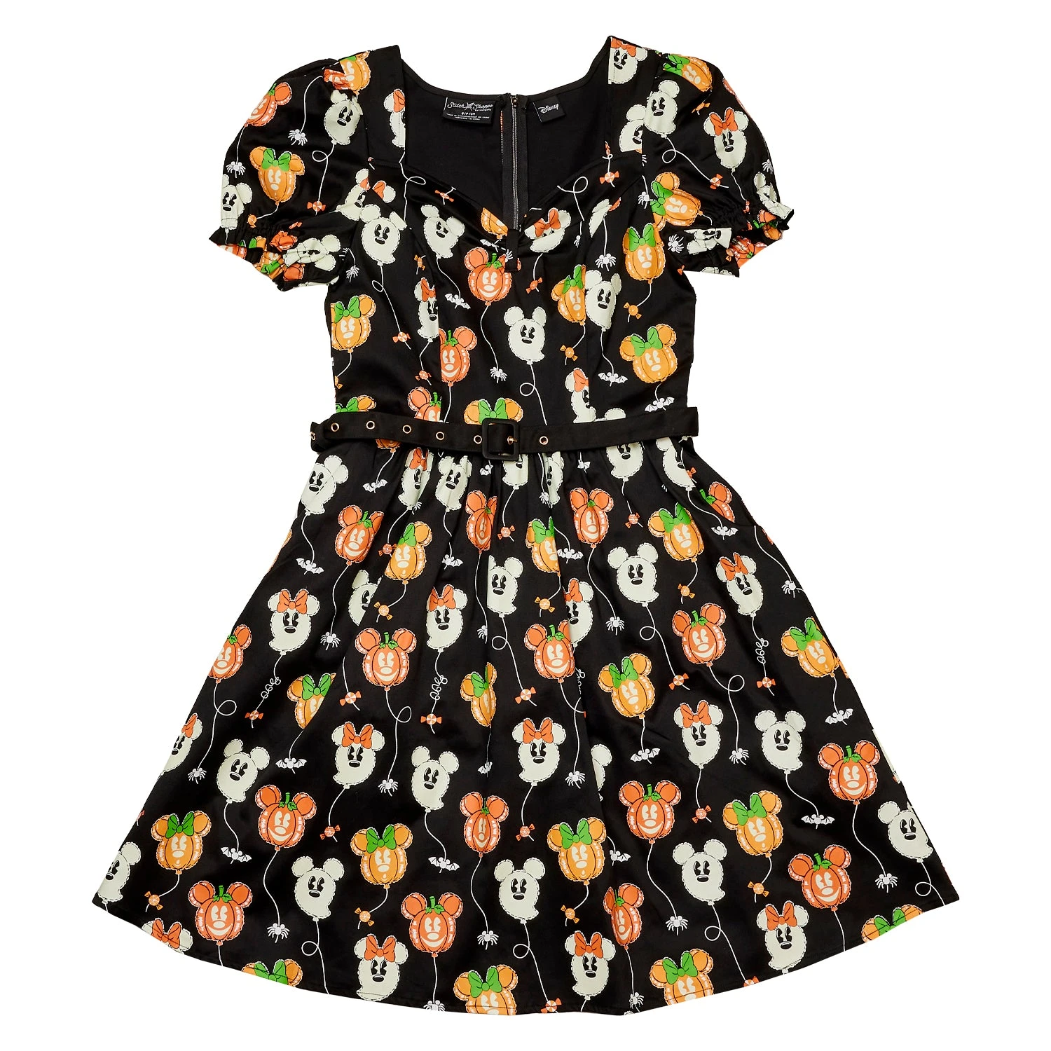 Loungefly Stitch Shoppe Disney Minnie Mouse Pumpkin Balloon Allison Dress - Image 7