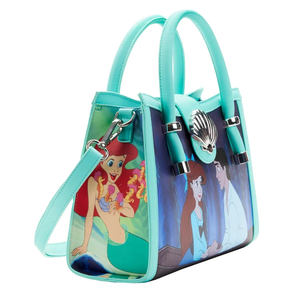 Loungefly Disney The Little Mermaid Princess Scenes Series Crossbody Bag - Image 3