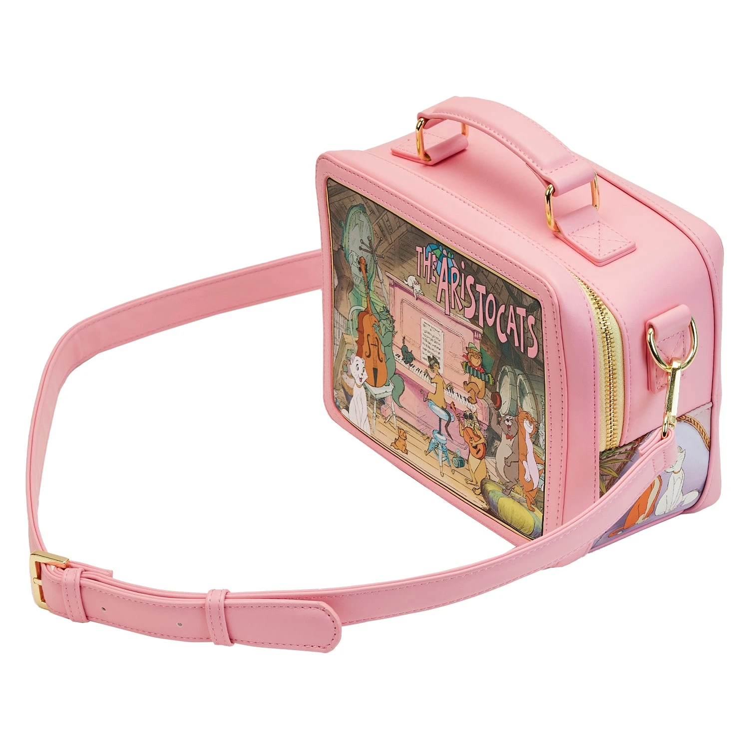 Loungefly Disney The Aristocats Lunchbox Crossbody Bag - Image 3