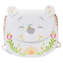 Loungefly Disney Winnie The Pooh Cosplay Folk Floral Crossbody Bag
