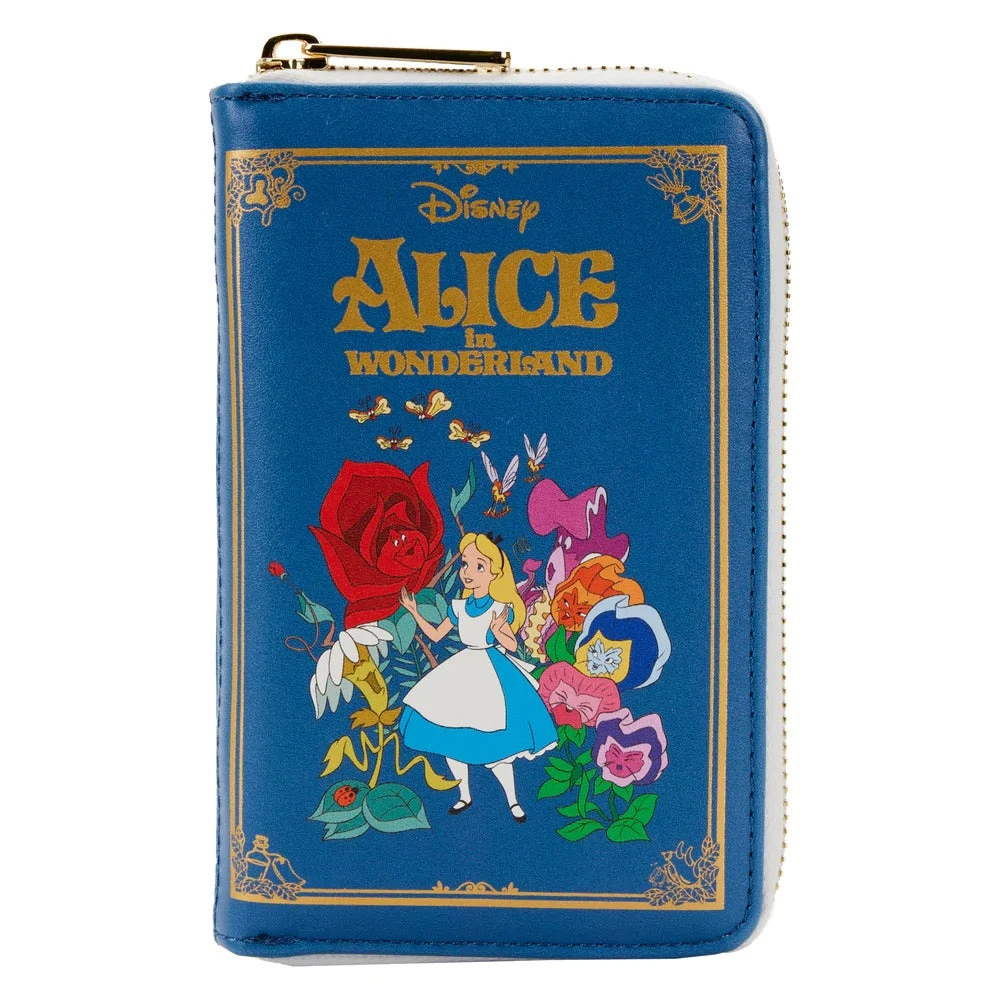 Loungefly Disney Alice In Wonderland Classic Book Ziparound Wallet - Image 2