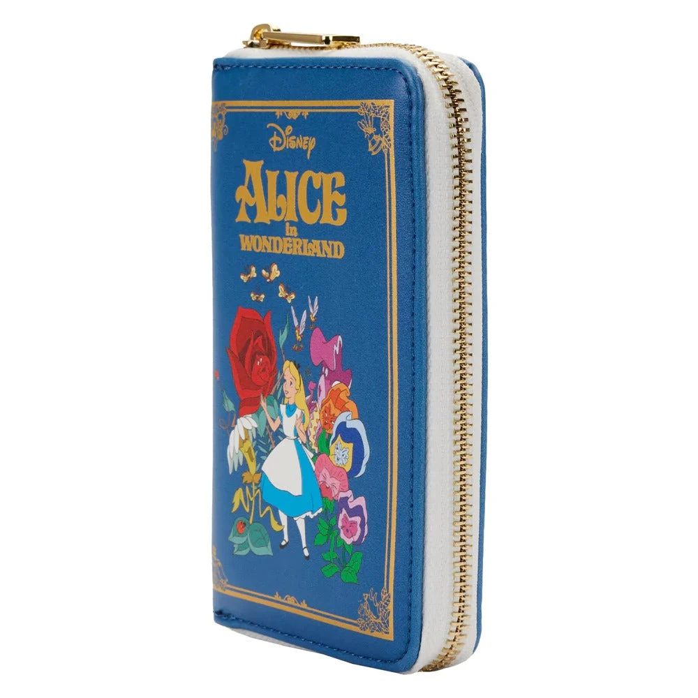 Loungefly Disney Alice In Wonderland Classic Book Ziparound Wallet - Image 5