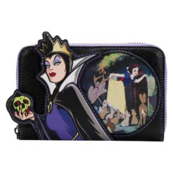 Loungefly Disney Villains Scene Evil Queen Ziparound Wallet