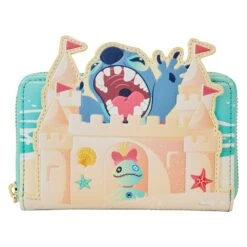 Loungefly Disney Stitch Sandcastle Beach Surprise Ziparound Wallet