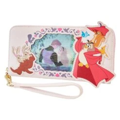 Loungefly Disney Sleeping Beauty Princess Lenticular Series Wristlet Wallet
