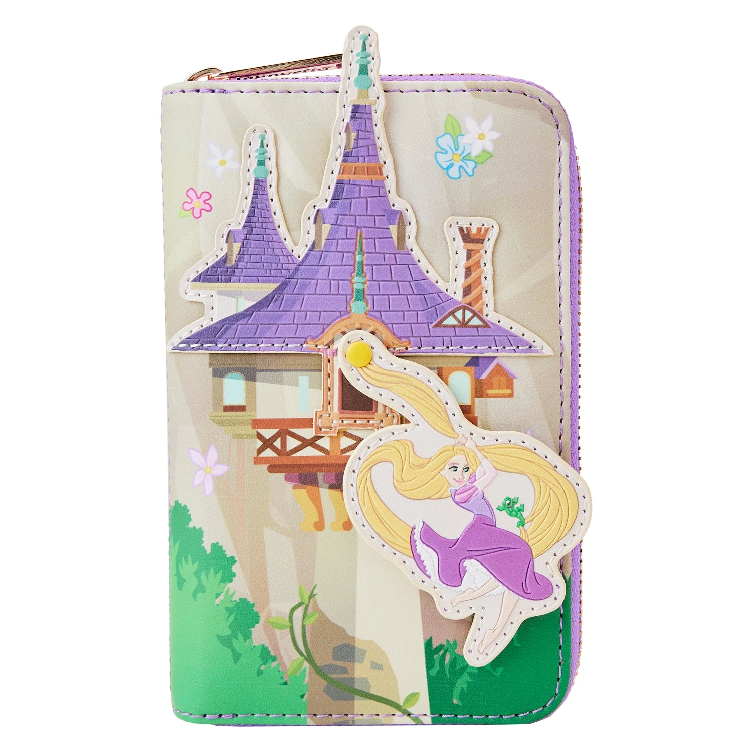 Loungefly Disney Tangled Rapunzel Swinging From Tower Ziparound Wallet - Image 2
