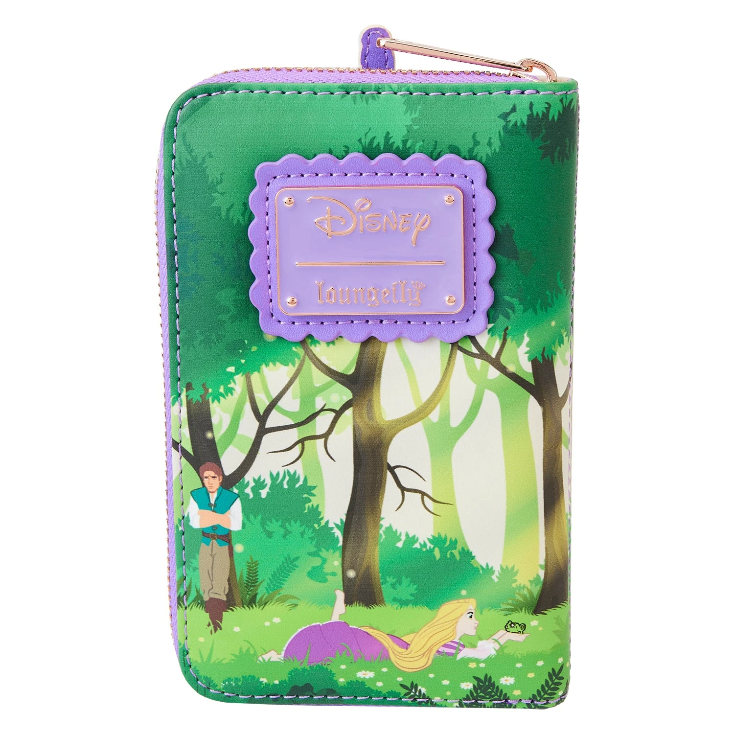 Loungefly Disney Tangled Rapunzel Swinging From Tower Ziparound Wallet - Image 4