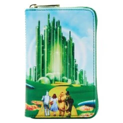 Loungefly Warner Bros Wizard Of Oz Emerald City Ziparound Wallet