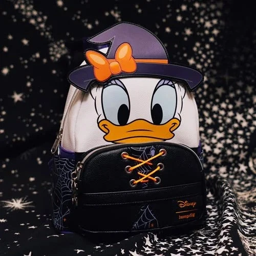 Loungefly Disney Daisy Duck Halloween Daisy Witch Mini Backpack - Entertainment Earth Exclusive