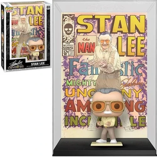FUNKO Marvel Stan Lee Comic Cover Pop! Vinyl Figure W/ Case #01