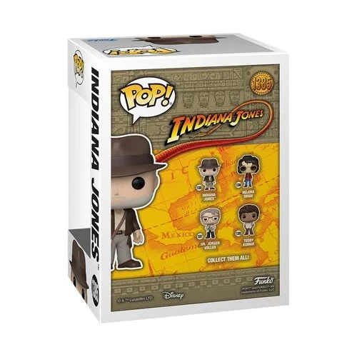 Indiana Jones And The Dial Of Destiny Indiana Jones Funko Pop! Vinyl Figure #1385 - Image 3