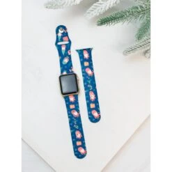 Holiday Gnome Silicone Watch Band