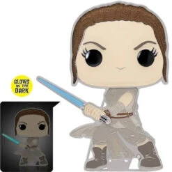 Funko Pop! Star Wars Rey GITD Large Enamel Pop! Pin