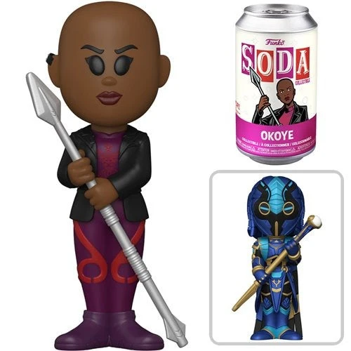 FUNKO Marvel Black Panther Wakanda Forever Okoye Soda Vinyl Figure