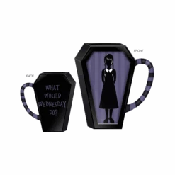 Wednesday - What Would Wednesday Do? Coffin Mug