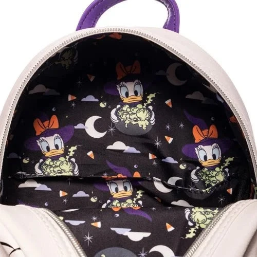 Loungefly Disney Daisy Duck Halloween Daisy Witch Mini Backpack - Entertainment Earth Exclusive - Image 8